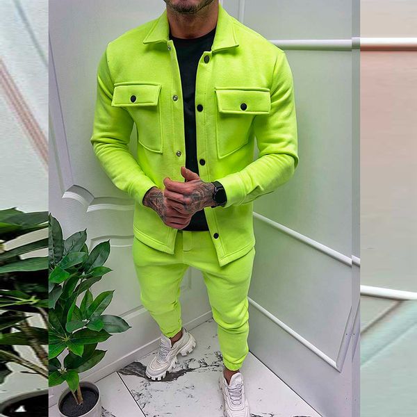 men's tracksuits autumn and winter fashion jacket casual pants two piece set selling men's wear new fashion trend solid color men&, Gray
men's tracksuits autumn and winter fashion jacket casual pants two piece set selling men's wear new fashion trend solid color men&, Gray