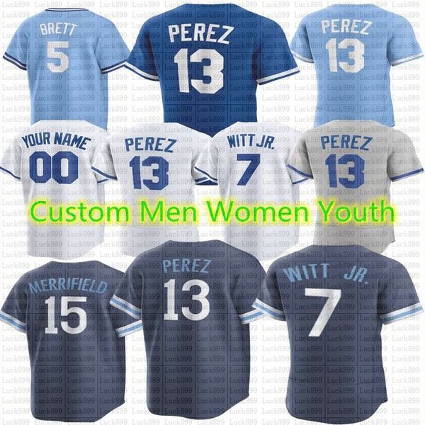 2023 custom bobby witt jr. city connect jersey george brett salvador perez mj melendez whit merrifield andrew benintendi baseball men women, Blue;black
2023 custom bobby witt jr. city connect jersey george brett salvador perez mj melendez whit merrifield andrew benintendi baseball men women, Blue;black