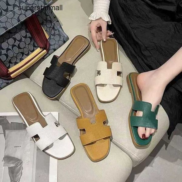 2023 h designer fashion women slippers oran sandal solid beach slides lychee skin metallic silver lime royal dark grey khaki maroon fonce b1, Black
2023 h designer fashion women slippers oran sandal solid beach slides lychee skin metallic silver lime royal dark grey khaki maroon fonce b1, Black