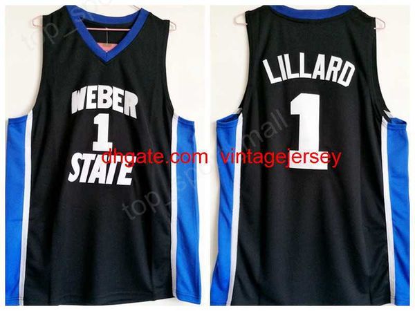 weber state damian lillard jersey 1 black color men basketball lillard college jerseys breathable for sport fans high qualit
weber state damian lillard jersey 1 black color men basketball lillard college jerseys breathable for sport fans high qualit