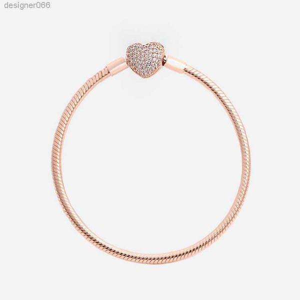 luxury fashion 18k rose gold cz diamond heart bracelets original box for pandora 925 silver smooth snake chain bracelet, Black
luxury fashion 18k rose gold cz diamond heart bracelets original box for pandora 925 silver smooth snake chain bracelet, Black