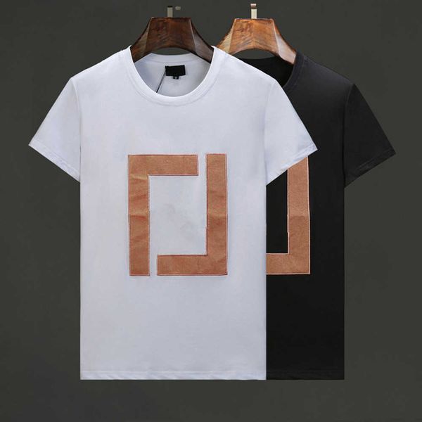 2021 new men's t-shirt round neck embroidery pattern loose comfortable breathable men's tees #t0016, White;black
2021 new men's t-shirt round neck embroidery pattern loose comfortable breathable men's tees #t0016, White;black