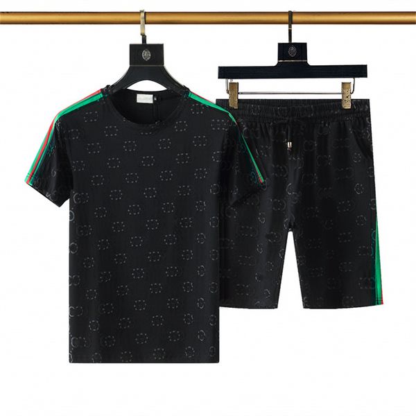 men tracksuits designer plus size s-3xl short sleeve 2 piece set t-shirt shorts summer brand jogging suit letter outfits solid color sportsw, Gray
men tracksuits designer plus size s-3xl short sleeve 2 piece set t-shirt shorts summer brand jogging suit letter outfits solid color sportsw, Gray