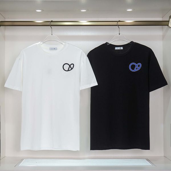 designer logo embroidery short sleeve t-shirt men women summer fashion tees double yarn cotton fabric 2023 available in s-3xl, White;black
designer logo embroidery short sleeve t-shirt men women summer fashion tees double yarn cotton fabric 2023 available in s-3xl, White;black
