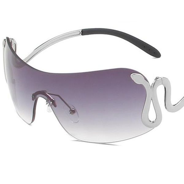new sunglasses rimless sun glasses siamese lens anti-uv spectacles personality temples eyeglasses ornamental, White;black
new sunglasses rimless sun glasses siamese lens anti-uv spectacles personality temples eyeglasses ornamental, White;black