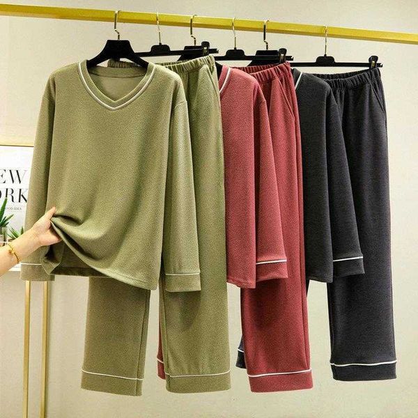 womens thin velvet pajamas autumn and winter korean style large size casual
womens thin velvet pajamas autumn and winter korean style large size casual