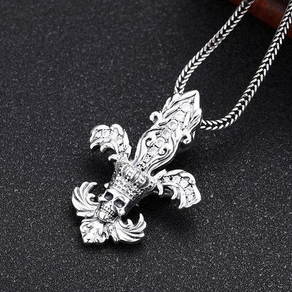 skull anchor pendant necklaces 925 sterling silver necklace vintage gothic punk hiphop fashion timeless mens vintage fine jewelry accessorie
skull anchor pendant necklaces 925 sterling silver necklace vintage gothic punk hiphop fashion timeless mens vintage fine jewelry accessorie