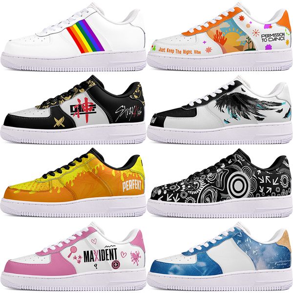 DIY shoes winter Glossy white autumn mens Leisure shoes one for men women platform casual sneakers Classic cartoon graffiti trainers comfortable sports 103399
DIY shoes winter Glossy white autumn mens Leisure shoes one for men women platform casual sneakers Classic cartoon graffiti trainers comfortable sports 103399