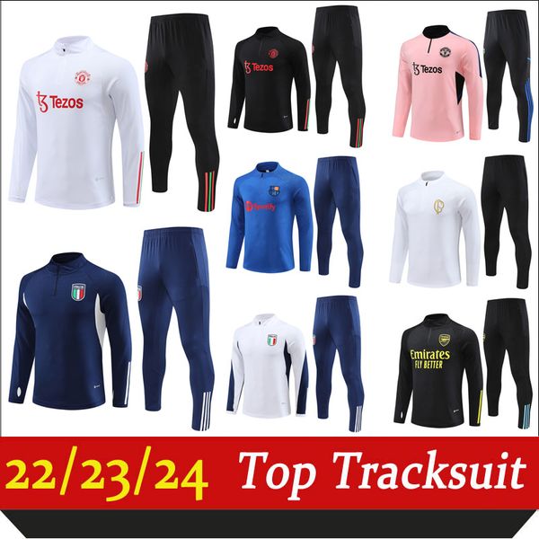 2023-24 men tracksuit manchesters sancho jerseys soccer half pull uniteds tracksuits jacket chandal training fernandes rashford sports wear, Gray
2023-24 men tracksuit manchesters sancho jerseys soccer half pull uniteds tracksuits jacket chandal training fernandes rashford sports wear, Gray