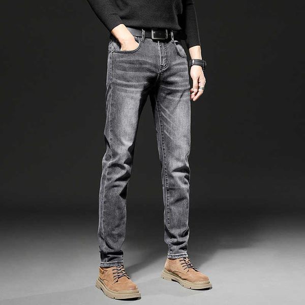 jeans premium men's light luxury fashion stretch grey pants ordinary youth cotton casual slightly, Blue
jeans premium men's light luxury fashion stretch grey pants ordinary youth cotton casual slightly, Blue