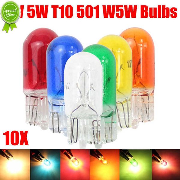 new 10pcs 12v 5w t10 501 w5w bulbs single filament multiple colour bulbs lamps car side wedges light instrument license plate lamp
new 10pcs 12v 5w t10 501 w5w bulbs single filament multiple colour bulbs lamps car side wedges light instrument license plate lamp