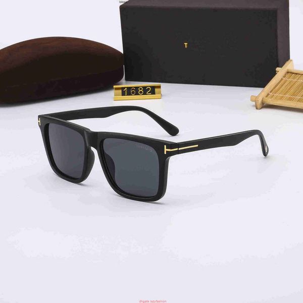 

frame 1682 Tom-Fords men essential Outdoor sunglasses black glasses for retro and women large for drivers plate 2WMB HY0E