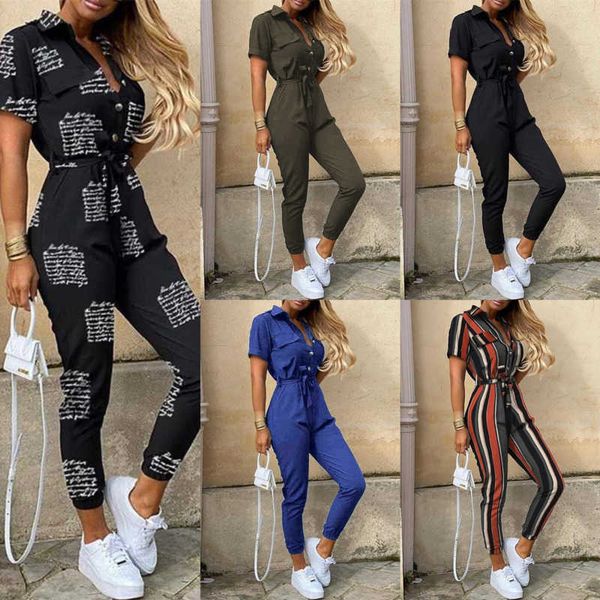 2023 summer women clothes casual multicolor pants jumpsuits leisure polo collar buckle print belt work dress bodysuit, Black;white
2023 summer women clothes casual multicolor pants jumpsuits leisure polo collar buckle print belt work dress bodysuit, Black;white