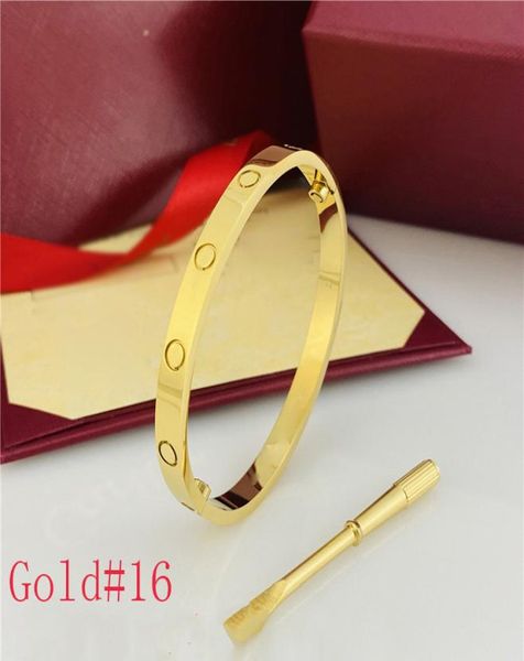 love bangle bracelet with screwdriver bangles designer luxury jewelry womans 67mm rose gold platinum bracelets for women friendsh7688197, Black
love bangle bracelet with screwdriver bangles designer luxury jewelry womans 67mm rose gold platinum bracelets for women friendsh7688197, Black