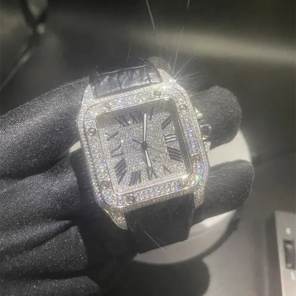 luxury mens watch for men movement watches designer watches moissanite vvs diamond man watch montre luxe iced out automatic watch women orol, Slivery;brown
luxury mens watch for men movement watches designer watches moissanite vvs diamond man watch montre luxe iced out automatic watch women orol, Slivery;brown