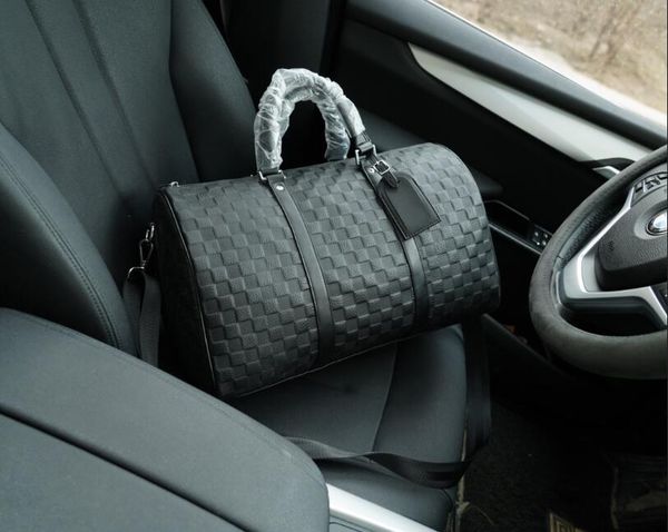 designer duffle bag tier quality calf skin leather weekend travel bags men women luggages creative black flowers stitching handbags 45cm lar
designer duffle bag tier quality calf skin leather weekend travel bags men women luggages creative black flowers stitching handbags 45cm lar