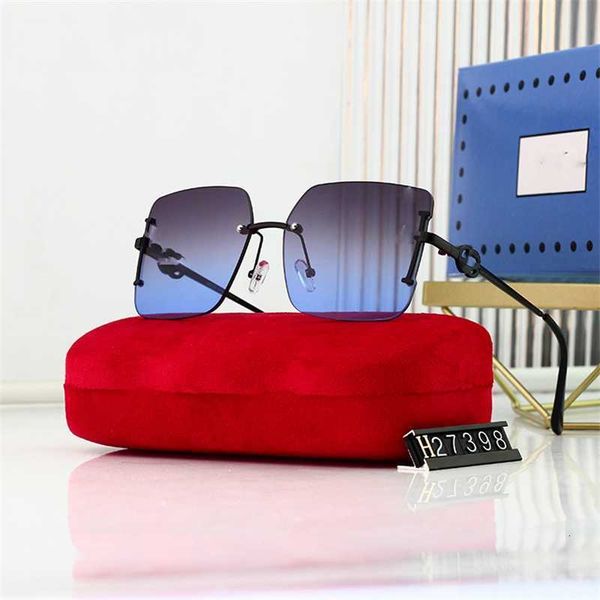 designer sunglasses 2023 tidal metal sunshade sunglasses fashion box glasses men's and women's, White;black
designer sunglasses 2023 tidal metal sunshade sunglasses fashion box glasses men's and women's, White;black