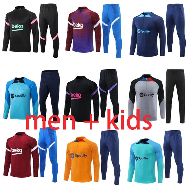 21/22/23 barcelonas tracksuits soccer jerseys ansu fati camisetas de lewandowski men and kids football tracksuit pedri gavi football trainin, Black
21/22/23 barcelonas tracksuits soccer jerseys ansu fati camisetas de lewandowski men and kids football tracksuit pedri gavi football trainin, Black