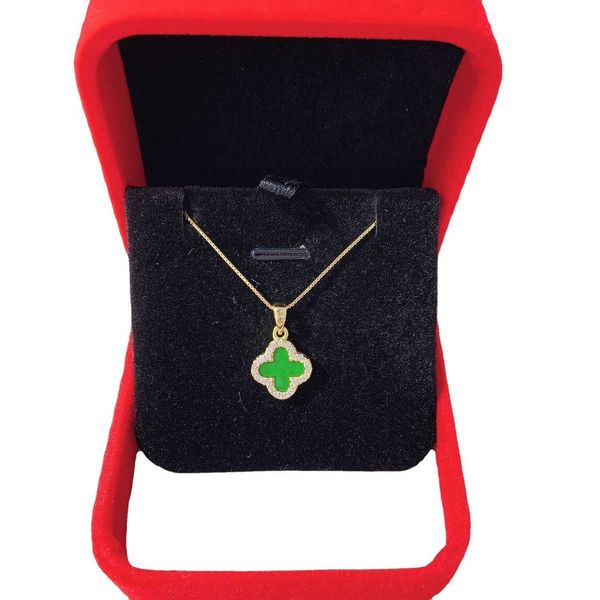 clover necklace designer four leaf clover pendant s925 sterling silver korean version new green and white double-sided clover feminine light
clover necklace designer four leaf clover pendant s925 sterling silver korean version new green and white double-sided clover feminine light