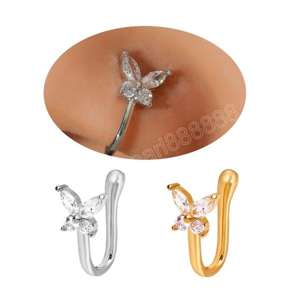 butterfly non pierced without hole nose ring clip on nose hoop ring fake piercings ear cuff tragus earrings cartilage, Silver
butterfly non pierced without hole nose ring clip on nose hoop ring fake piercings ear cuff tragus earrings cartilage, Silver