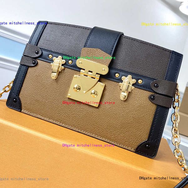 1 1 quality designe luxury chain bag 20cm trunk clutch fashion shoulder bag m43596 with box ml037
1 1 quality designe luxury chain bag 20cm trunk clutch fashion shoulder bag m43596 with box ml037