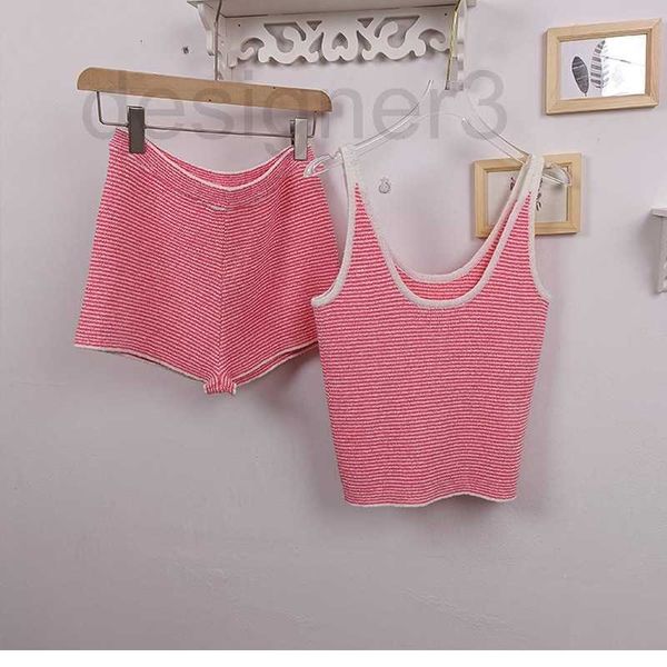 two piece dress designer high plate tank shorts set 23 early spring chic new style strap stripe knitted slim fit outfit for women uuz6, White
two piece dress designer high plate tank shorts set 23 early spring chic new style strap stripe knitted slim fit outfit for women uuz6, White