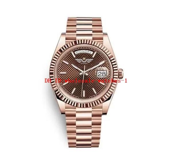 9 style mens sport watch 228235 m228235-0006 rose gold series sapphire glass 40mm gold dial sapphire glass 2813 automatic movement men watch, Slivery;brown
9 style mens sport watch 228235 m228235-0006 rose gold series sapphire glass 40mm gold dial sapphire glass 2813 automatic movement men watch, Slivery;brown
