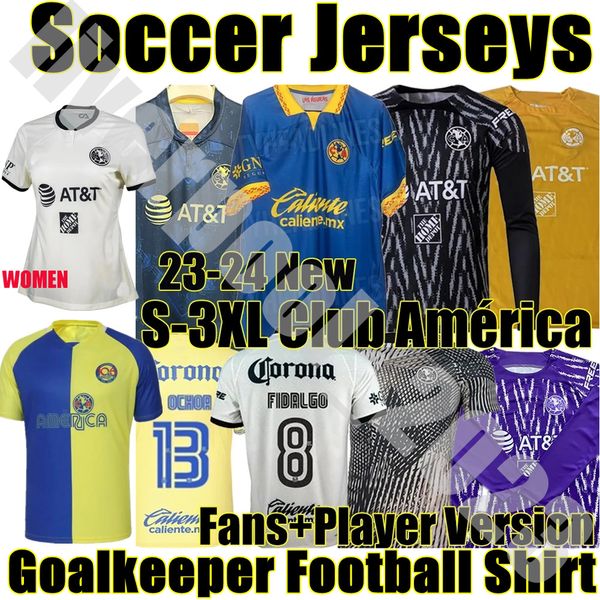 23/24 club america soccer jerseys ca liga mx 2023 2024 fidalgo goalkeeper long sleeve henry j.dos santos d.valdes camisas de futebol g.ochoa, Black;yellow
23/24 club america soccer jerseys ca liga mx 2023 2024 fidalgo goalkeeper long sleeve henry j.dos santos d.valdes camisas de futebol g.ochoa, Black;yellow