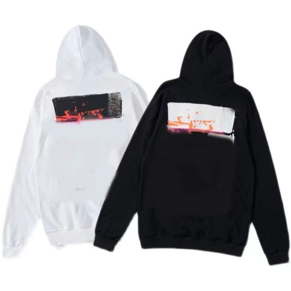 men's hoodies women's hoodies fashion brand off splash ink white flame arrow hoodie men's and women's casual hoodie, Black
men's hoodies women's hoodies fashion brand off splash ink white flame arrow hoodie men's and women's casual hoodie, Black