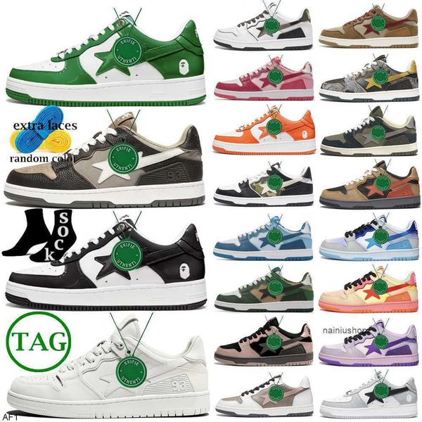 casual shoes mens womens sneakers bapestas designer black grey orange white blue red platform 2023 bapesta baped sta sk8 women mens camo jor
casual shoes mens womens sneakers bapestas designer black grey orange white blue red platform 2023 bapesta baped sta sk8 women mens camo jor