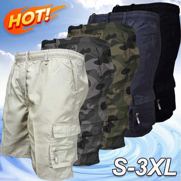 men's shorts loose casual tooling multi-pocket summer outdoor sports p230308, White;black
men's shorts loose casual tooling multi-pocket summer outdoor sports p230308, White;black