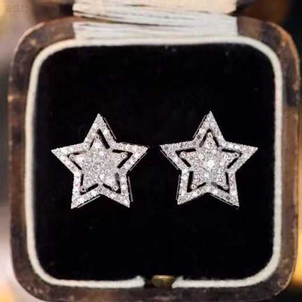 2023 pentagram delicate design natural diamond 18k gold beautiful white women's earrings, Golden
2023 pentagram delicate design natural diamond 18k gold beautiful white women's earrings, Golden