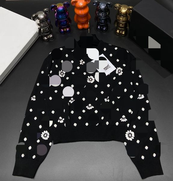 329 2023 spring summer brand same style sweater short sleeve crew neck pullover fashion womens clothes womens qian289, White;black
329 2023 spring summer brand same style sweater short sleeve crew neck pullover fashion womens clothes womens qian289, White;black