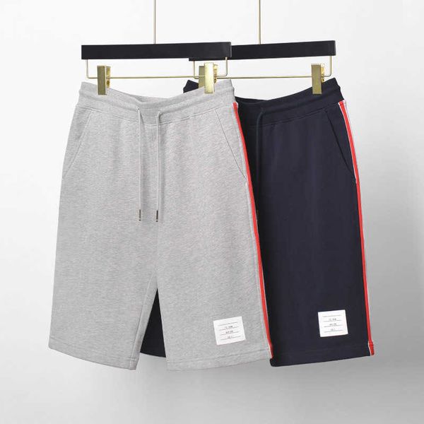 men's and women's shorts in 2023 summer new fashion designer brand thom single side webbed cotton sports pants quarter length draw, White;black
men's and women's shorts in 2023 summer new fashion designer brand thom single side webbed cotton sports pants quarter length draw, White;black