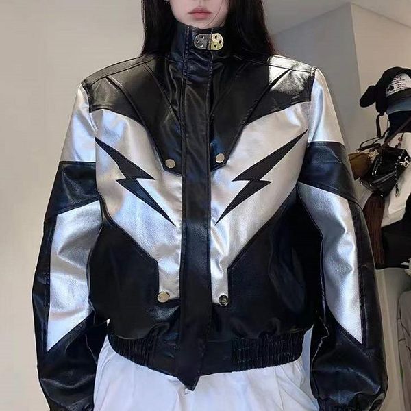 dress women pu outerwear coats women's jackets spring autumn outwear windbreaker clothes jacket coat outside sport womens clothing star, Black;brown
dress women pu outerwear coats women's jackets spring autumn outwear windbreaker clothes jacket coat outside sport womens clothing star, Black;brown