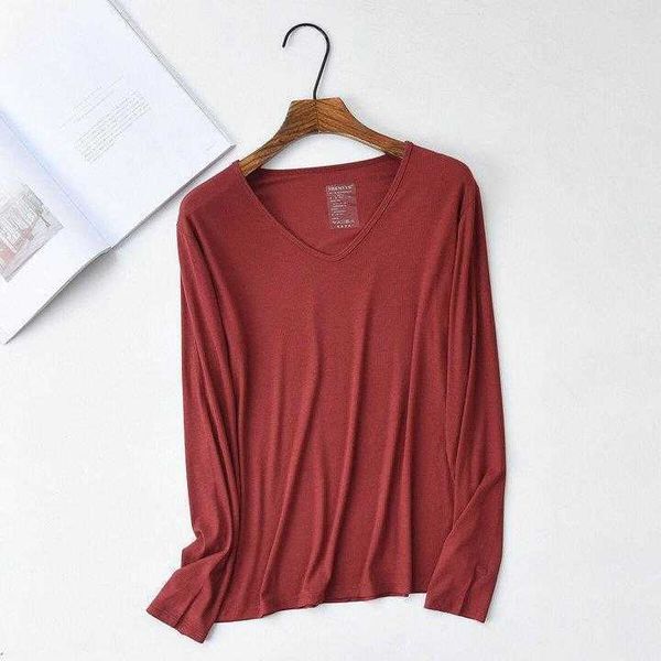 cotton long sleeved t shirt womens mask thread v neck purple bottoming outer wear, White
cotton long sleeved t shirt womens mask thread v neck purple bottoming outer wear, White