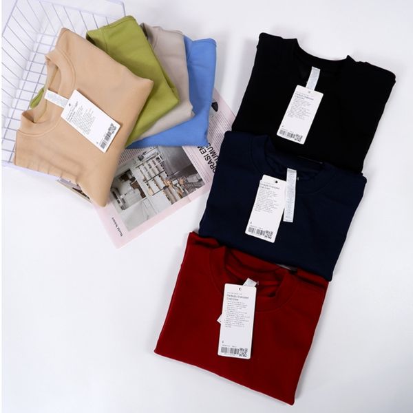 new yoga clothes oversized short style crewneck hoodie high elasticity loose sports fitness long sleeves
new yoga clothes oversized short style crewneck hoodie high elasticity loose sports fitness long sleeves