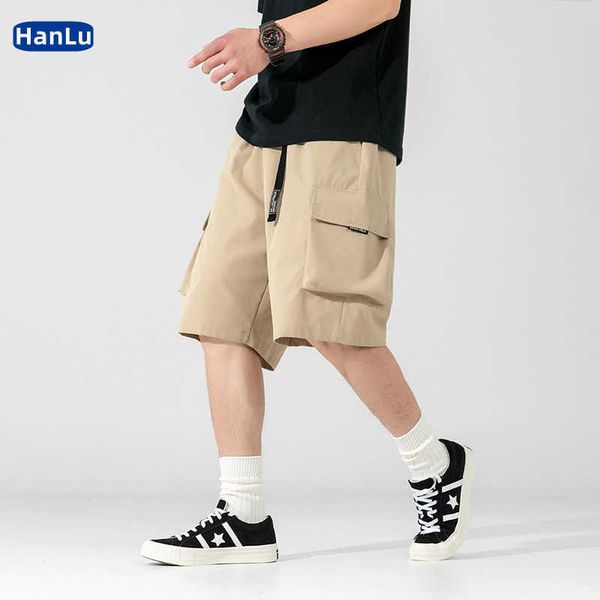 men's shorts han lu 2022 new summer outdoor leisure sports snap belt pocket tooling oversized shorts p230308, White;black
men's shorts han lu 2022 new summer outdoor leisure sports snap belt pocket tooling oversized shorts p230308, White;black