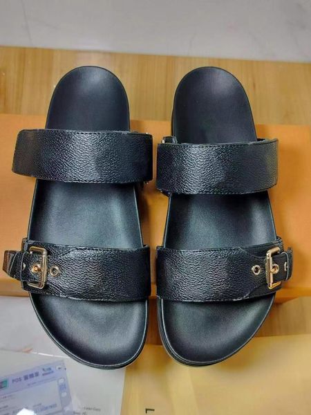 slippers designer shoe sandals summer flats real leather platform couple shoes ladies beach effortlessly stylish slides 2 straps with adjust, Black
slippers designer shoe sandals summer flats real leather platform couple shoes ladies beach effortlessly stylish slides 2 straps with adjust, Black