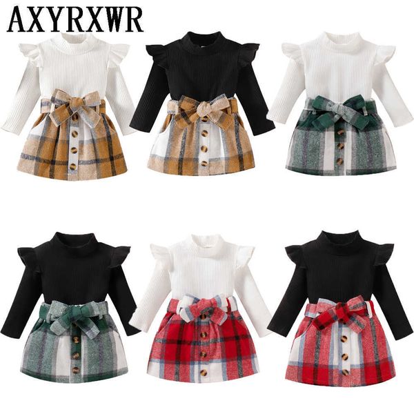 autumn winter children's clothes for girls solid ribbed knitted long sleeve turtleneck withbutton plaid a-line skirts outfits p230331, White
autumn winter children's clothes for girls solid ribbed knitted long sleeve turtleneck withbutton plaid a-line skirts outfits p230331, White