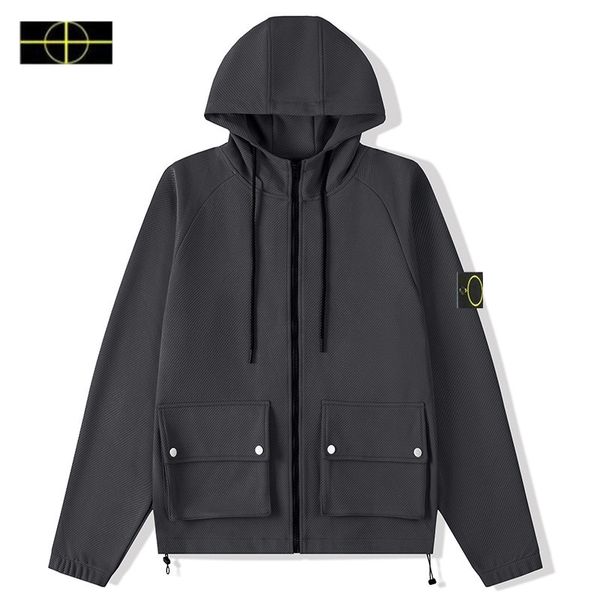 2023 new men's hooded loose stone sweater island zipper cardigan fashion brand large pocket casual sports hooded jacket top, Black;brown
2023 new men's hooded loose stone sweater island zipper cardigan fashion brand large pocket casual sports hooded jacket top, Black;brown