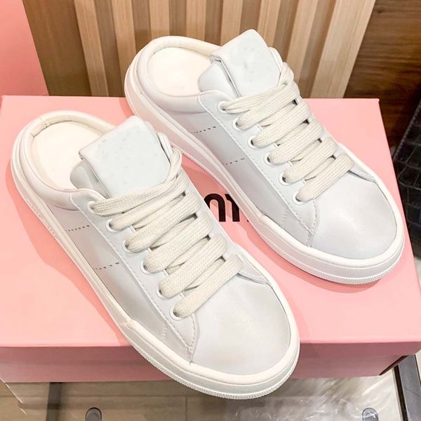 brand designer 2023 new genuine leather made old dirty thick sole wearing baotou sports casual small white shoes outside
brand designer 2023 new genuine leather made old dirty thick sole wearing baotou sports casual small white shoes outside