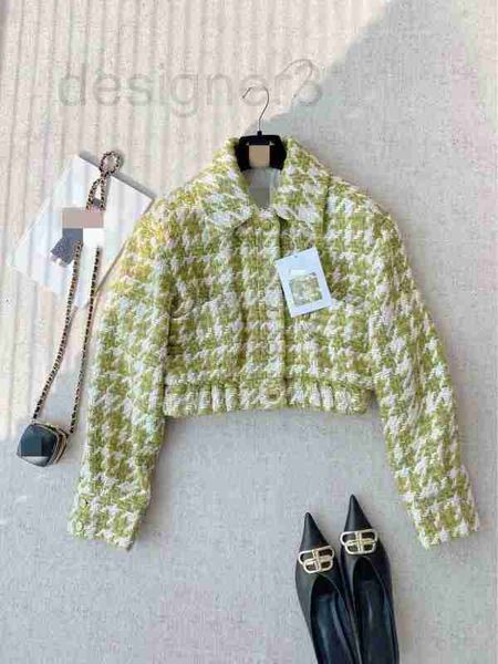 women's wool & blends designer autumn and winter new chic green thousand bird checker short coat n2zx, Black
women's wool & blends designer autumn and winter new chic green thousand bird checker short coat n2zx, Black