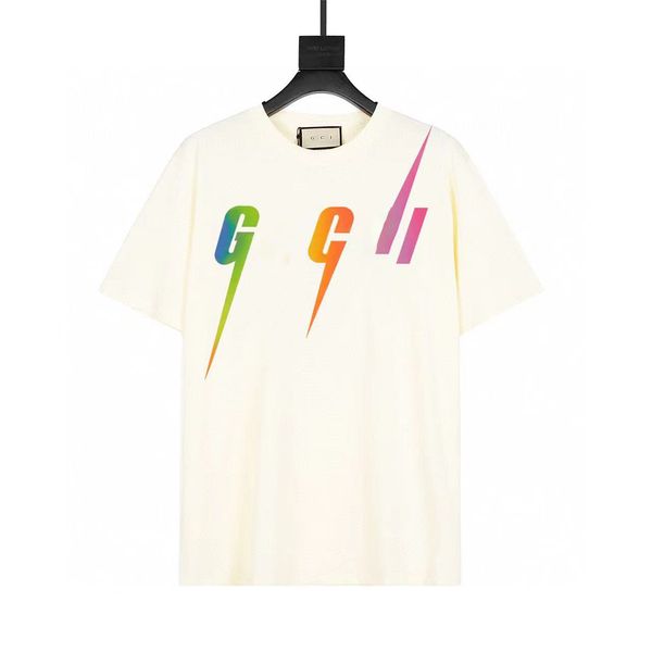 women's t-shirt designer of luxury t-shirt brand t shirt clothing spray letter print short sleeve spring summer tide men and women tee, White
women's t-shirt designer of luxury t-shirt brand t shirt clothing spray letter print short sleeve spring summer tide men and women tee, White