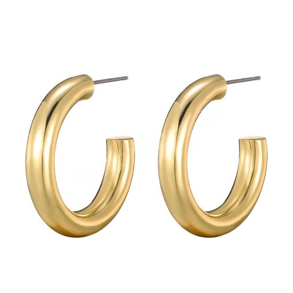 classic copper alloy hoop earrings for women smooth round circle earrings gold silver color korean jewelry daily wear earrings, Golden;silver
classic copper alloy hoop earrings for women smooth round circle earrings gold silver color korean jewelry daily wear earrings, Golden;silver