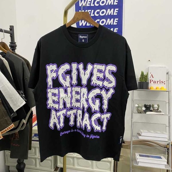 fgss small american fashion brand melting letter printing casual loose cotton crew neck short sleeve t-shirt unisex, Black;brown
fgss small american fashion brand melting letter printing casual loose cotton crew neck short sleeve t-shirt unisex, Black;brown