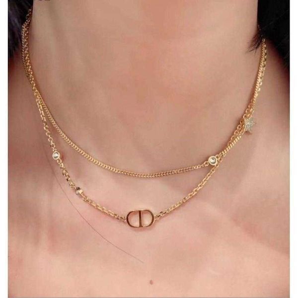 gold letter star diamond necklace adjustable double collar chain super fairy, Silver
gold letter star diamond necklace adjustable double collar chain super fairy, Silver