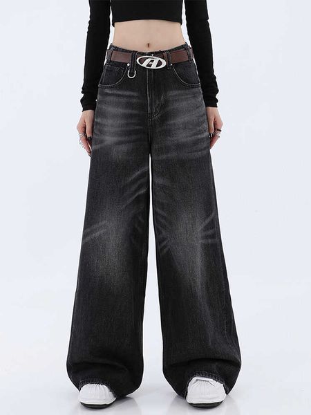 jeans black high waist streetwear baggy jeans hip-hop women pants autumn straight wide leg jeans all-match 2023 new, Blue
jeans black high waist streetwear baggy jeans hip-hop women pants autumn straight wide leg jeans all-match 2023 new, Blue