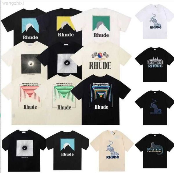 america tide brand rhude printed t shirt men women washed do old round neck treetwear t-shirts spring summer high street style quality tees, Black
america tide brand rhude printed t shirt men women washed do old round neck treetwear t-shirts spring summer high street style quality tees, Black