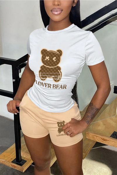 womens tracksuits cotton girls womens two-piece short sleeve fashion t-shirt letter embroidery set beach clothing mujer, Gray
womens tracksuits cotton girls womens two-piece short sleeve fashion t-shirt letter embroidery set beach clothing mujer, Gray